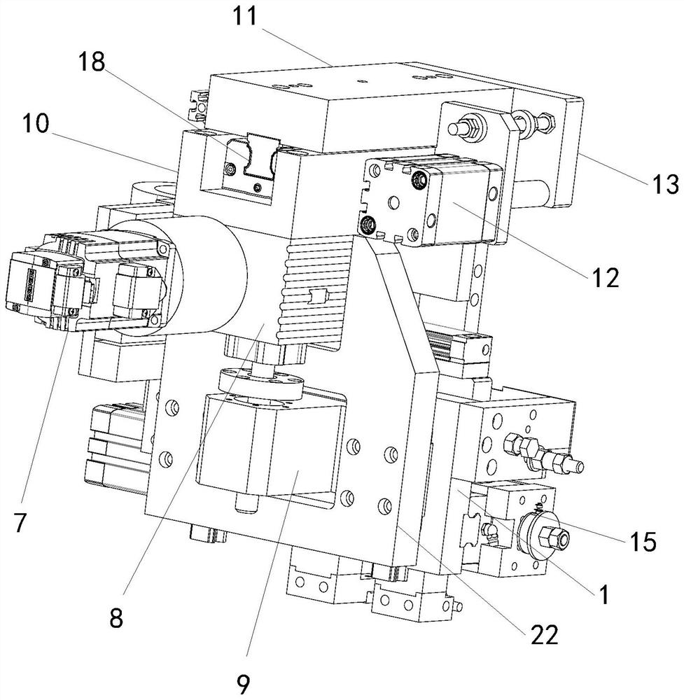 Synchronous pressure welding device