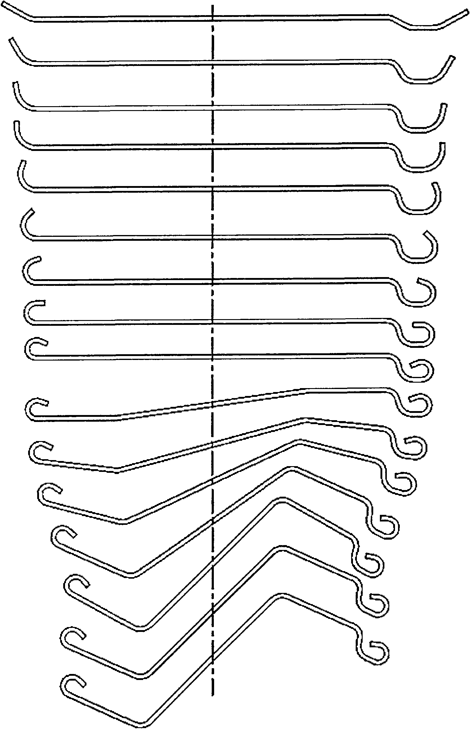 Manufacture method of Z-shaped steel sheet pile through continuous cold roll forming