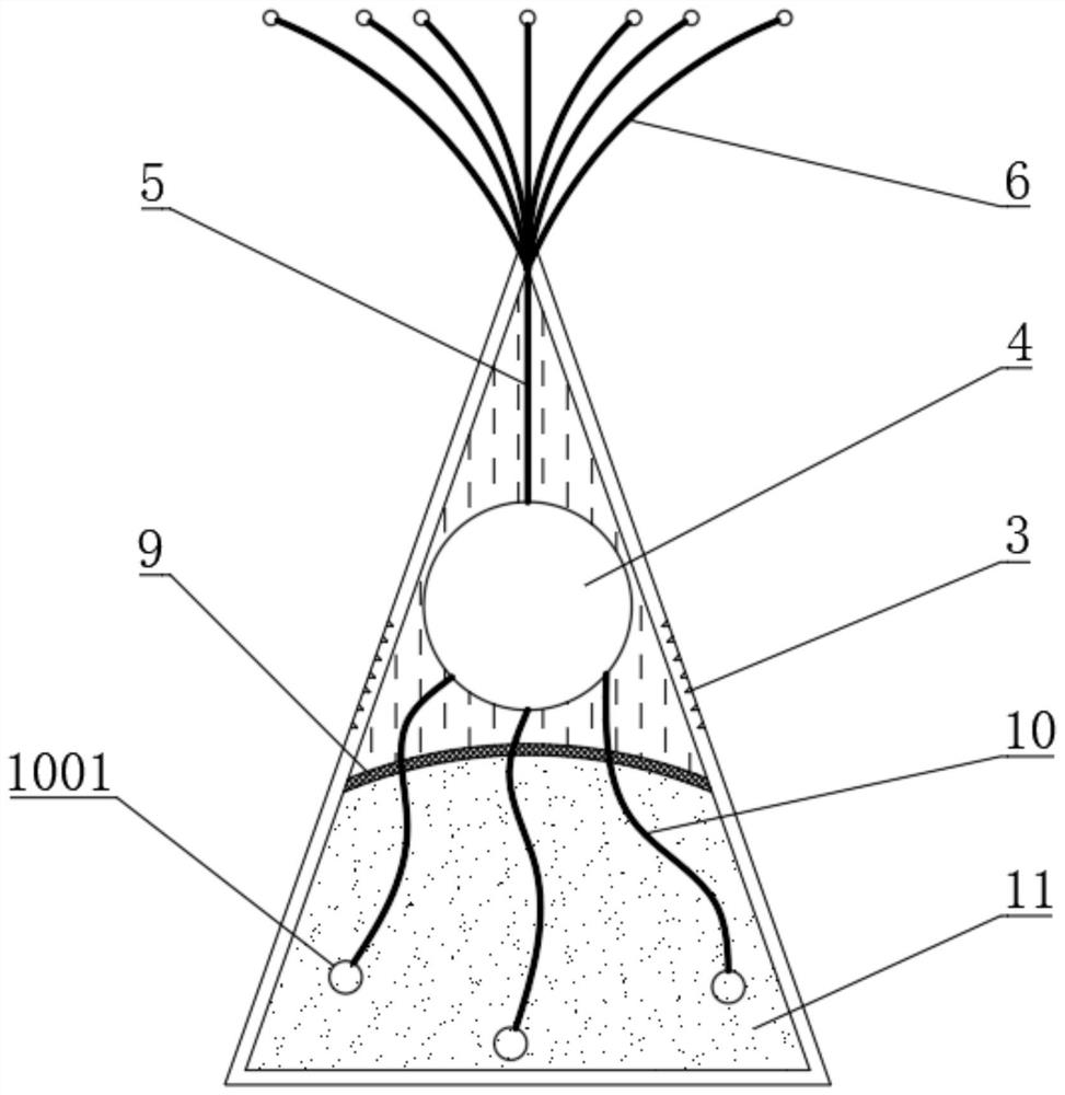 Stainless steel rod rust removal device based on ice-solid scraping technology and application method