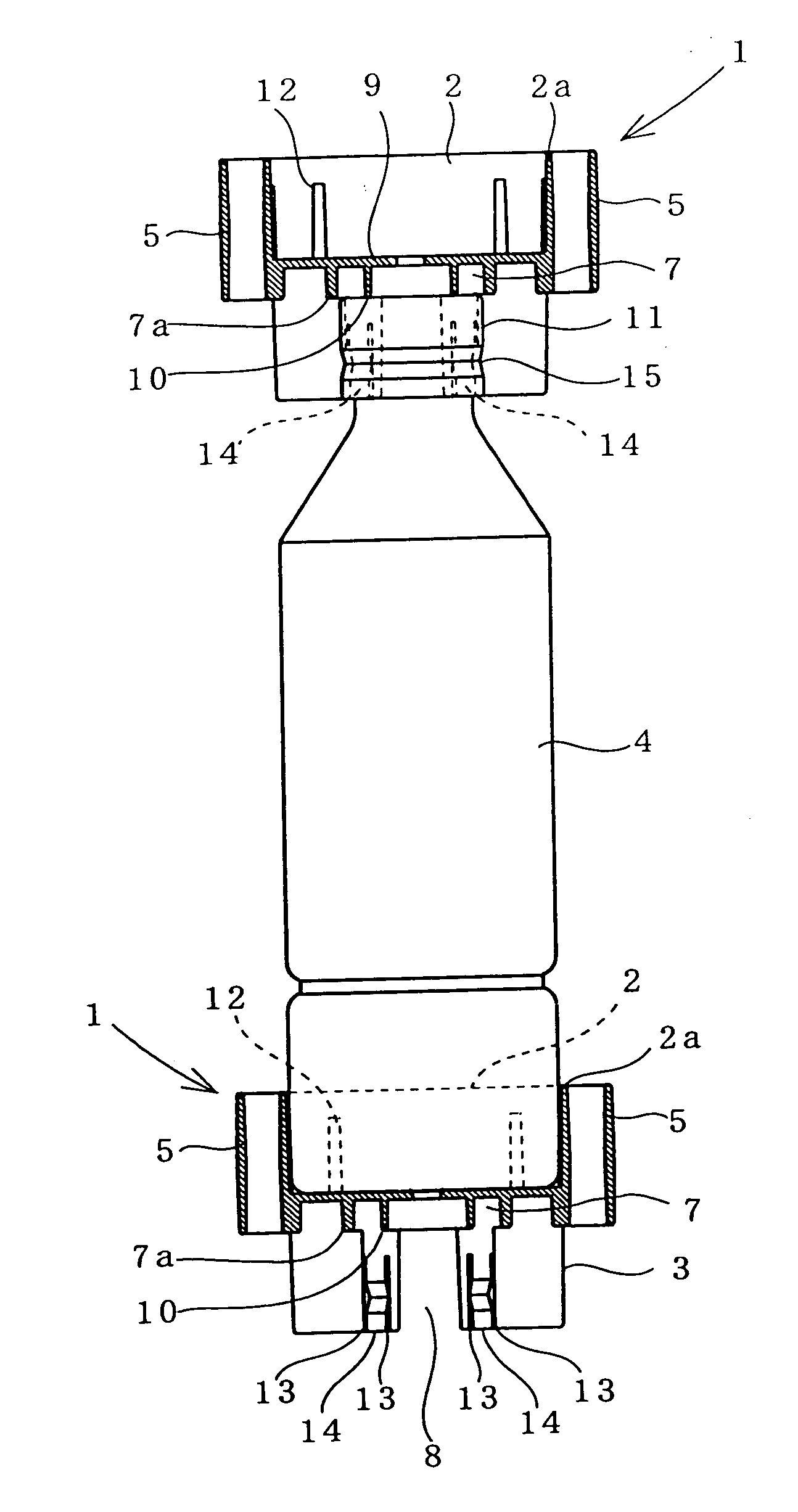 Pet bottle coupler