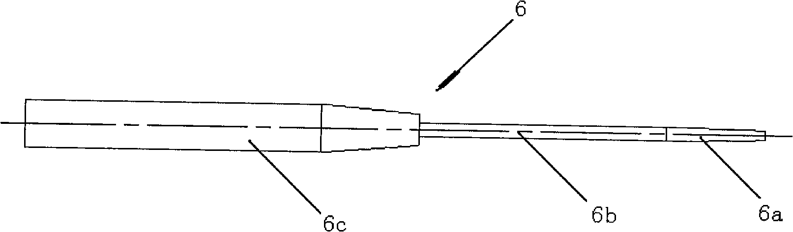 Mounting method and alignment rod for connecting pin of main piston of actuator and slide block of sensor