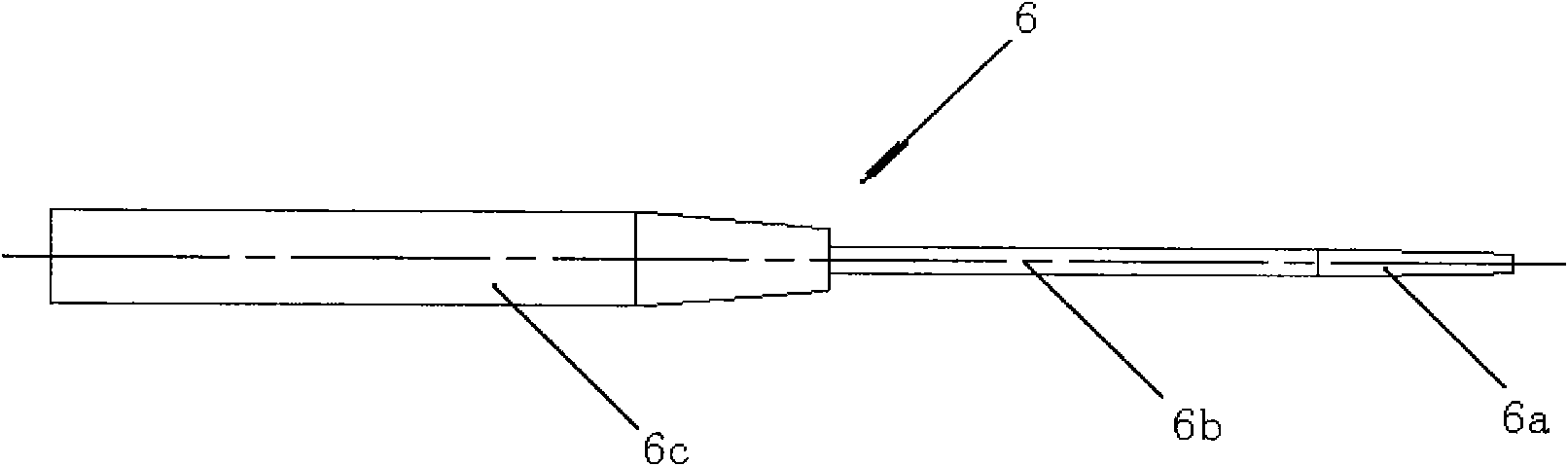 Mounting method and alignment rod for connecting pin of main piston of actuator and slide block of sensor