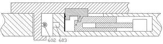 Computer cabinet with cushion pad capable of contacting and alarming