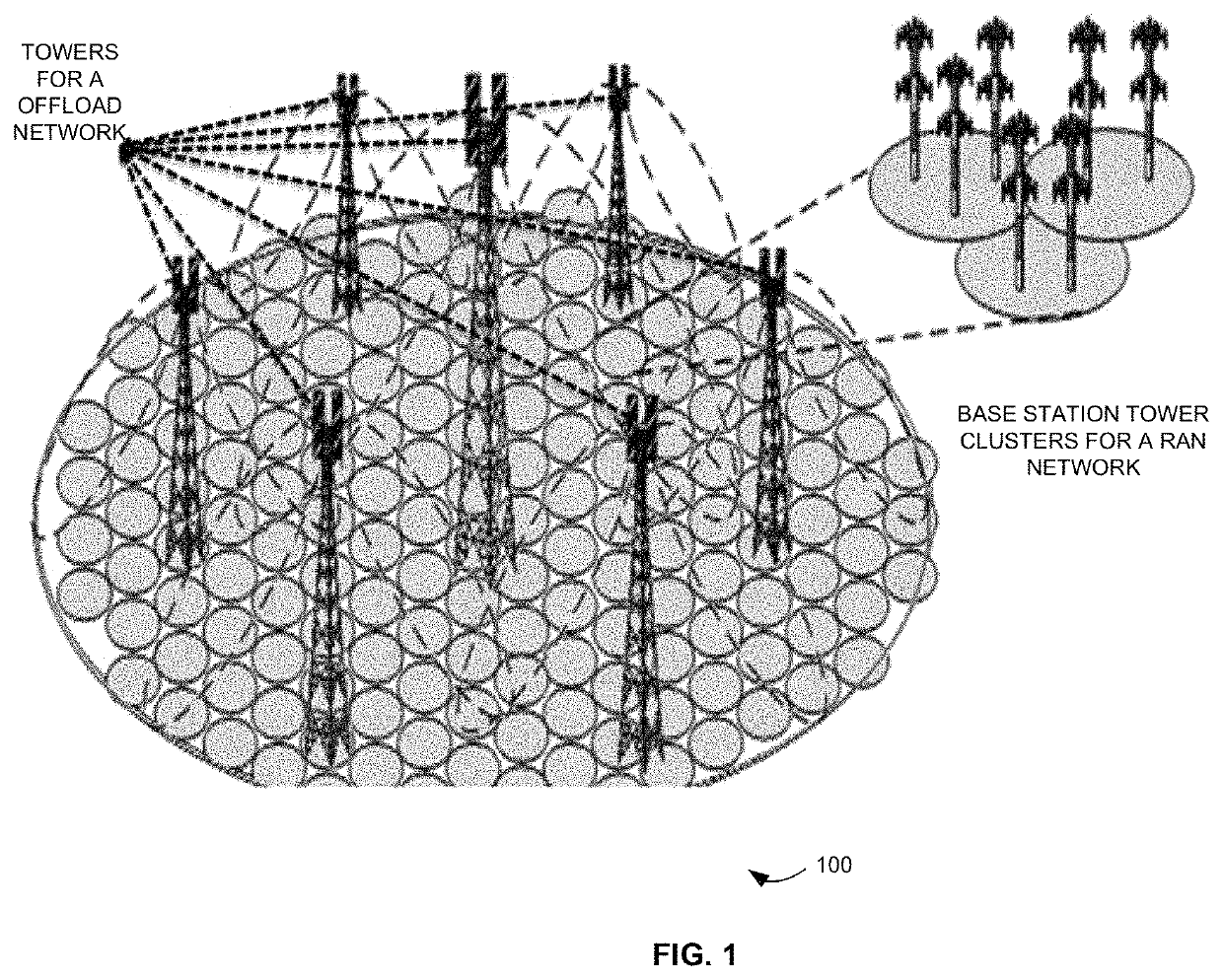 System and method for offloading data and video traffic to a supplemental downlink overlay network