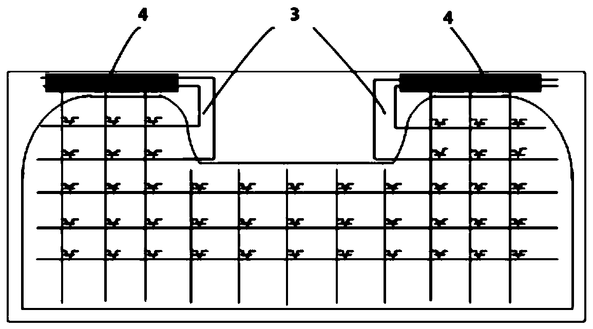 Circuit compensation device applied to fringe screen notch area