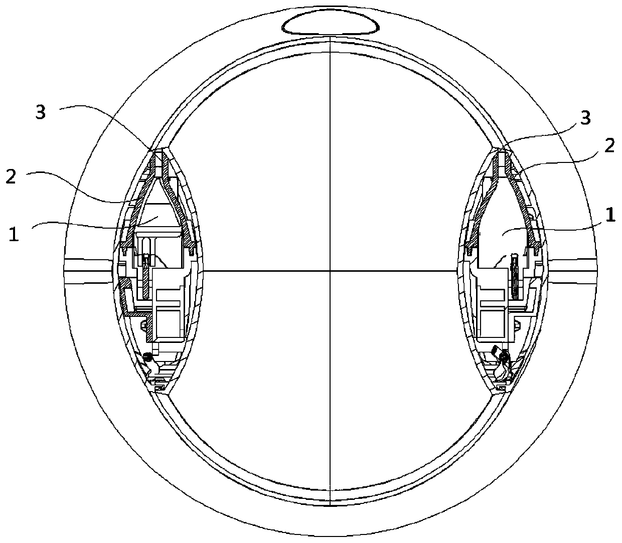 Handpiece assembly, air duct system and fan