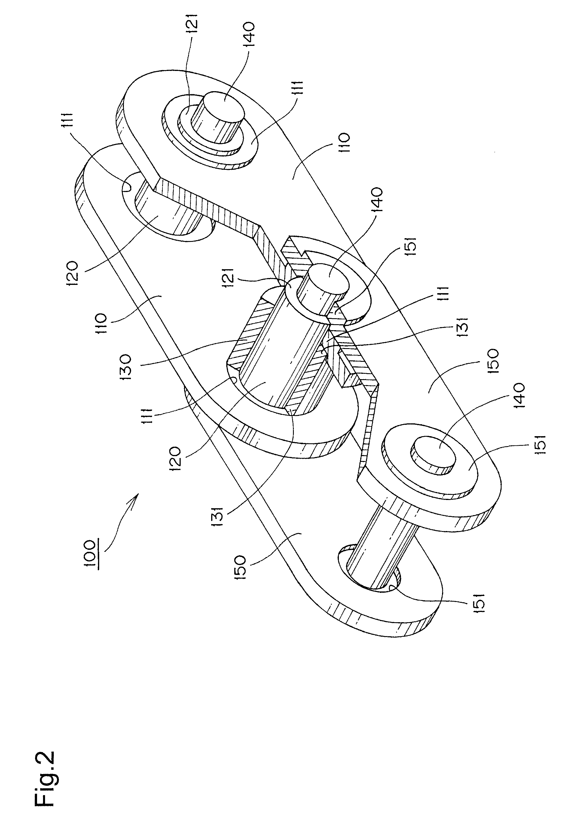 Oil-free chain