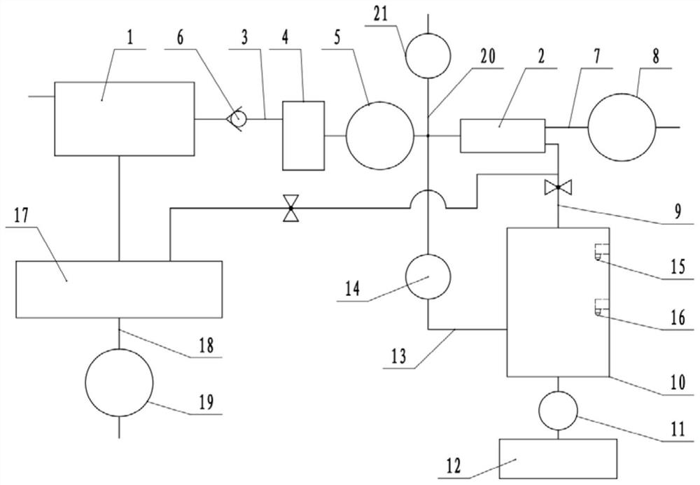 RO concentrated water recycling equipment and method