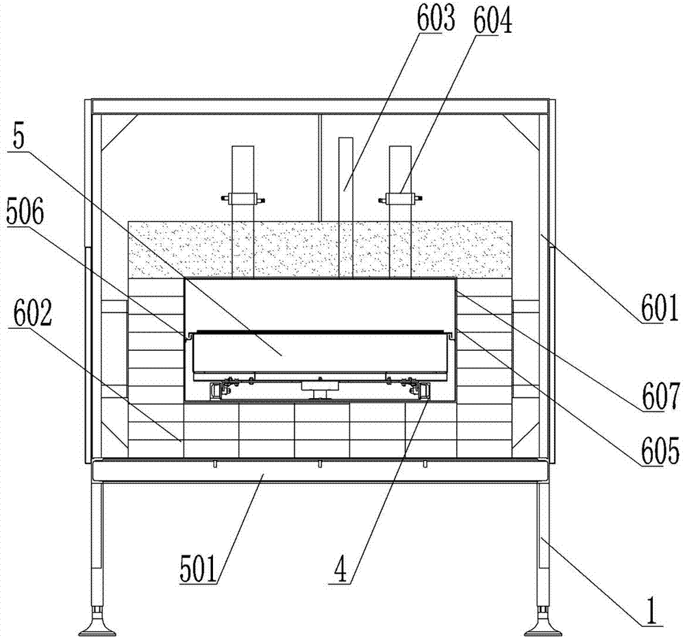 Microwave high-temperature continuous tunnel kiln