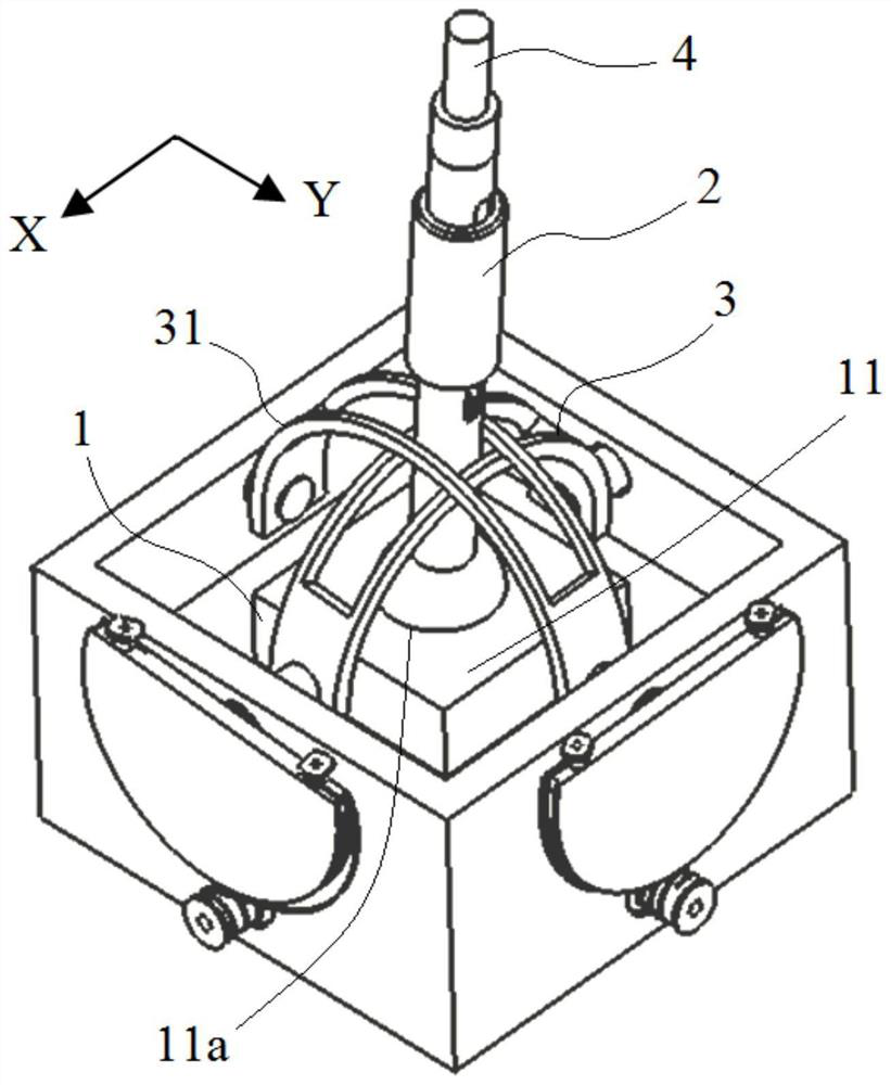 Force feedback main manipulator and puncture surgery robot system