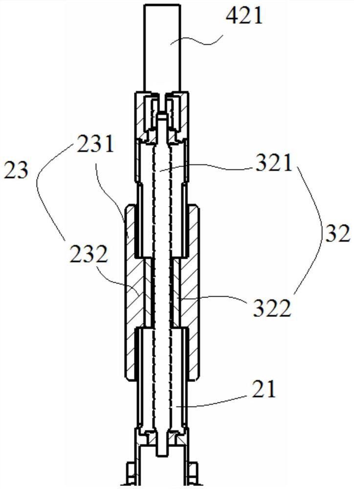 Force feedback main manipulator and puncture surgery robot system