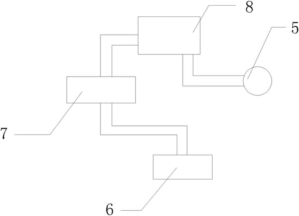 User identity recognition type remote control lock system