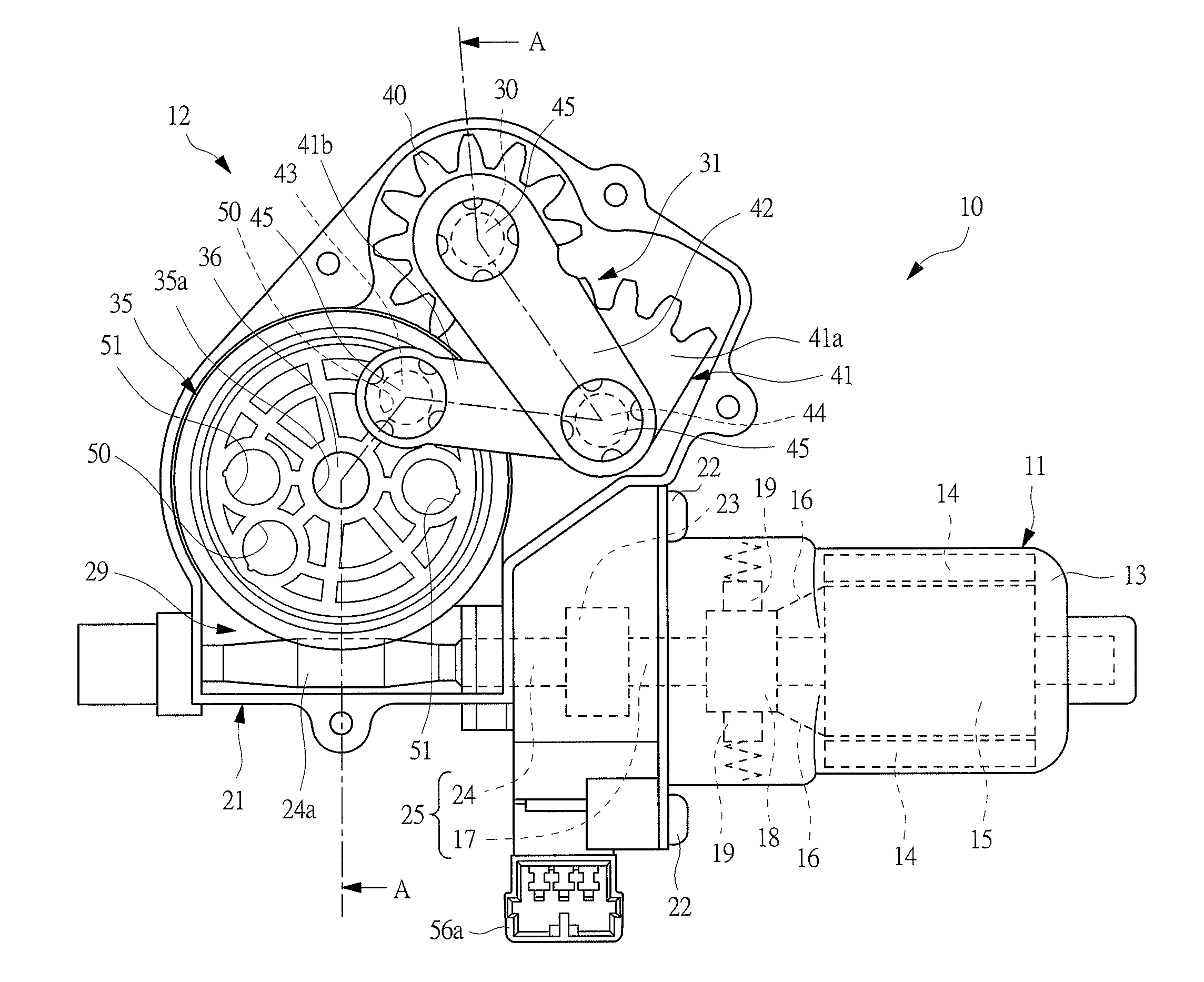 Wiper motor