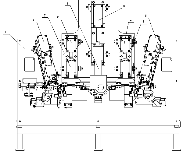 Stabilizer bar forming accurate device