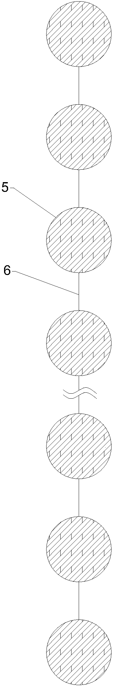 Rapid hemostatic device provided with guide wire