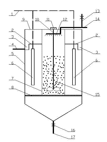 Industrial sewage treatment device