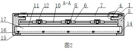 Sliding-type tool special for positioning clamp screw hole