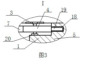 Sliding-type tool special for positioning clamp screw hole