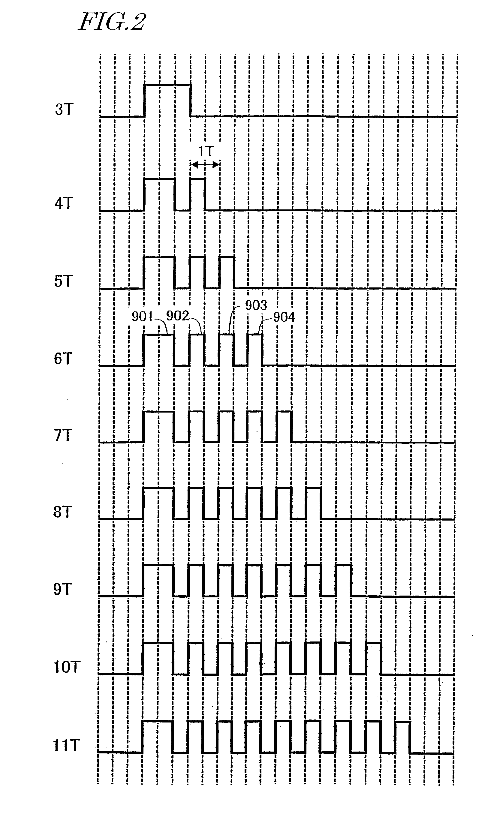 Optical data recording method