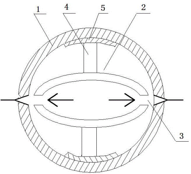 Large-aperture directional blasting method and cartridge bag