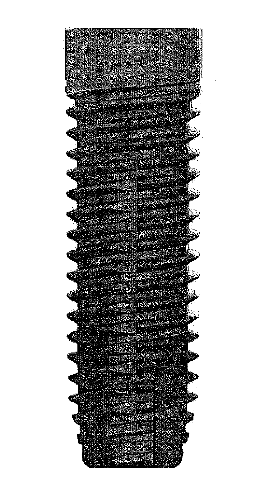 Surface treatment process for implantable medical device