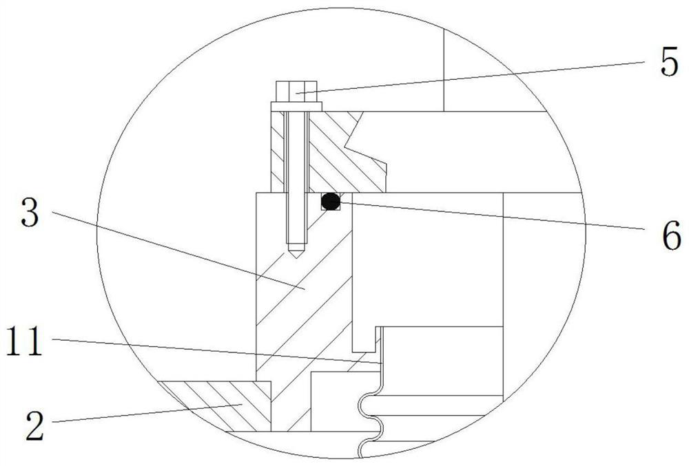 A refrigerator jacket structure for a superconducting magnet and its installation and disassembly method