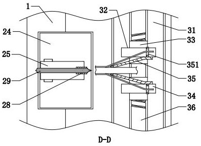 A multi-strand wire and cable synchronous stripping device