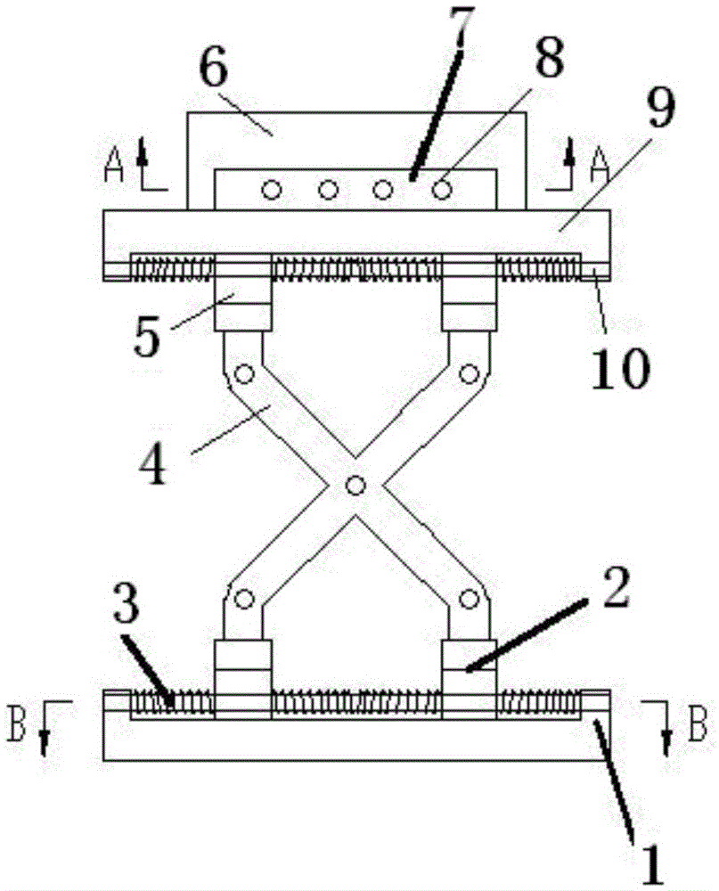 Damping mounting rack for smoothing reactor