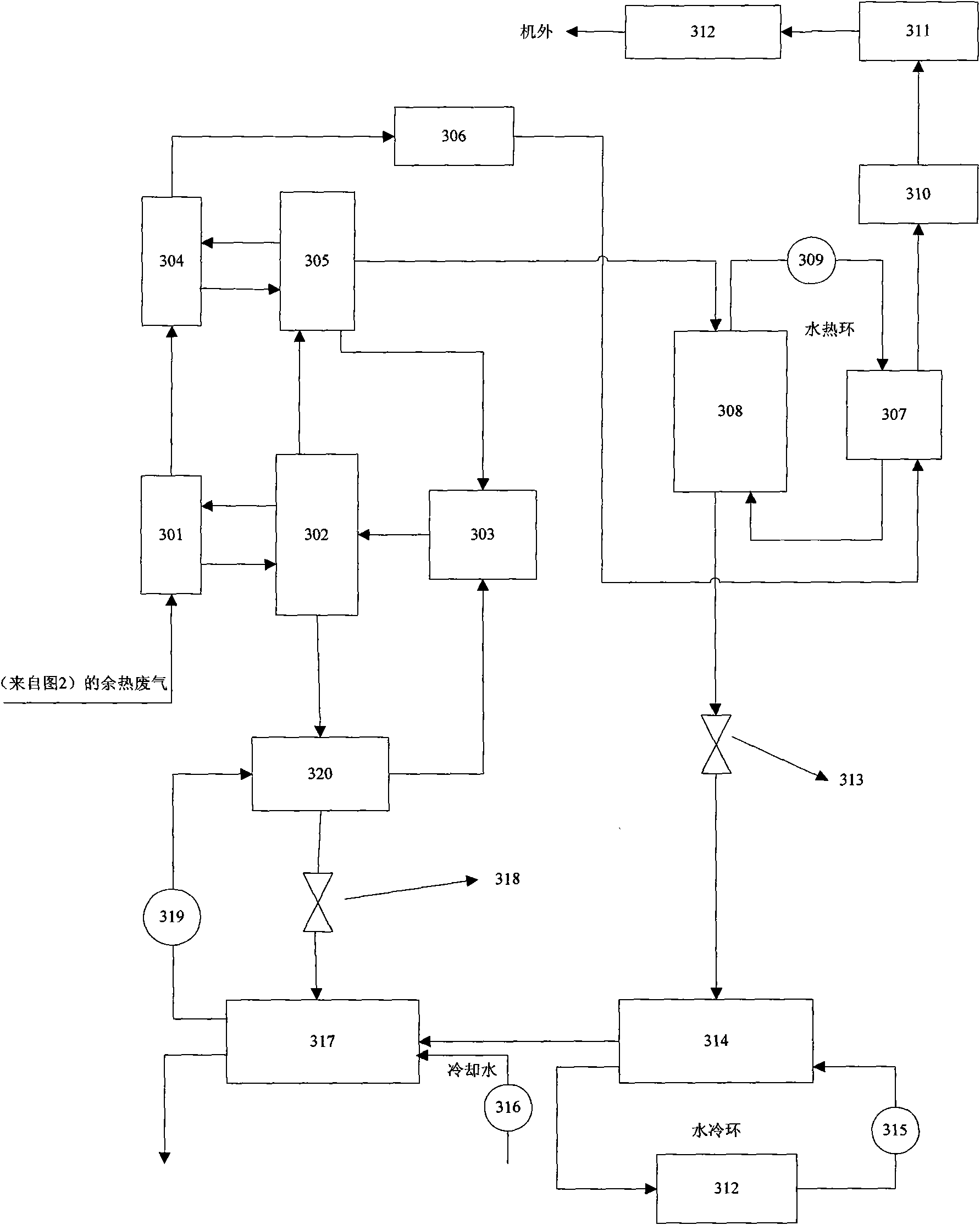 Airborne combined cooling and heating system for multi-electric aircraft