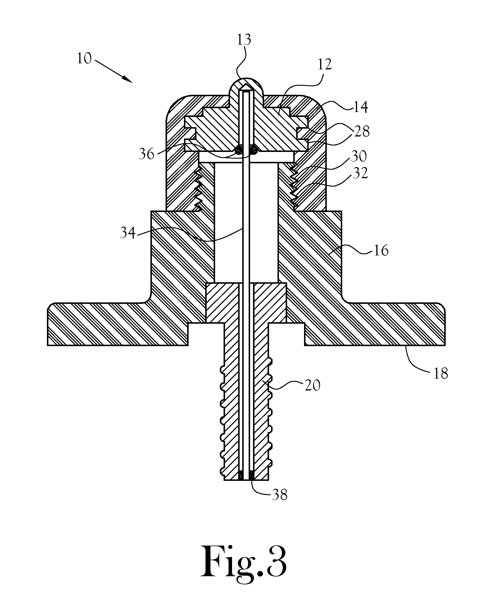 Insulated probe device