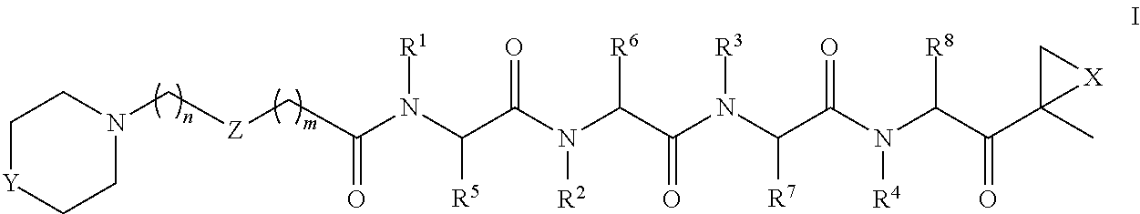 Compounds for proteasome enzyme inhibition