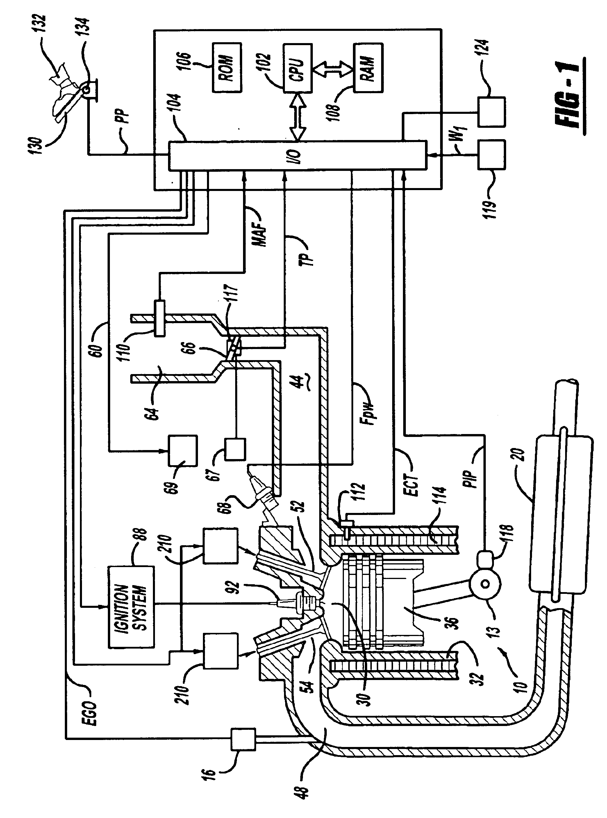 Computer controlled engine valve operation