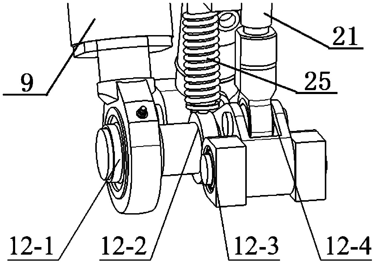 Transfer mechanism used for large heavy-load components under nuclear environment