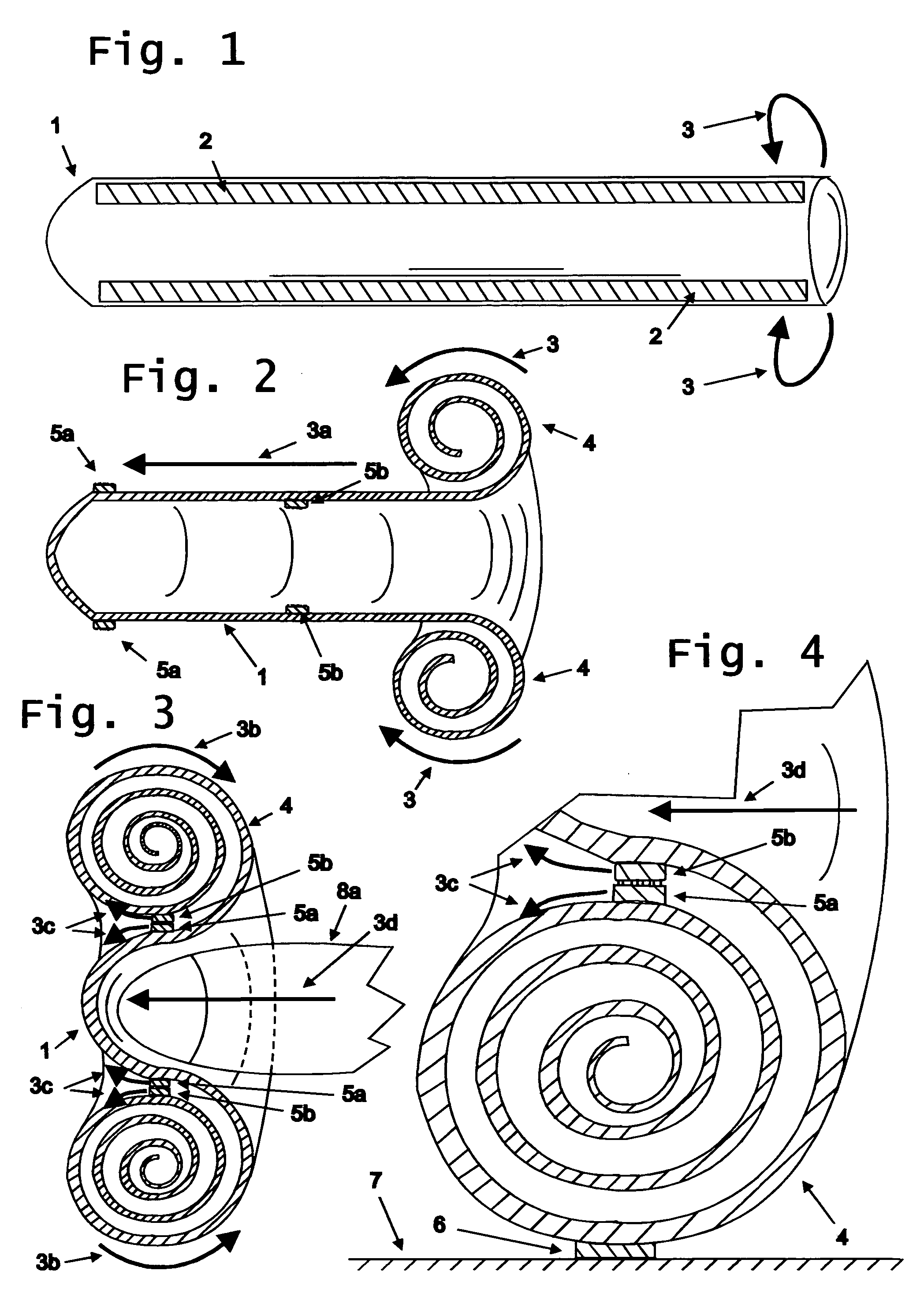 Device and method to assist in putting on tubular garments or coverings, for example, socks and condoms and gloves