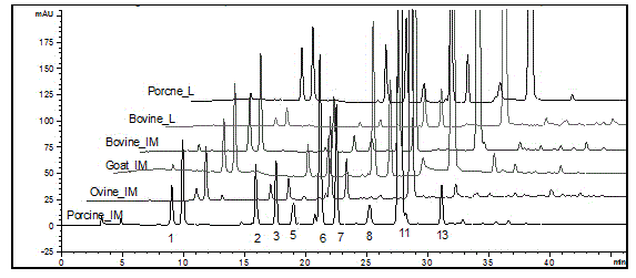 Sheep enoxaparin sodium compound preparation method, compound and application of compound