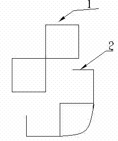 Bolt-free clamping-type box transformer substation connection device