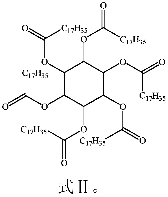 A kind of inositol fatty acid ester and its preparation method and application