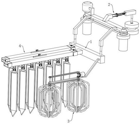 A kind of wind power equipment installation foundation construction construction machinery