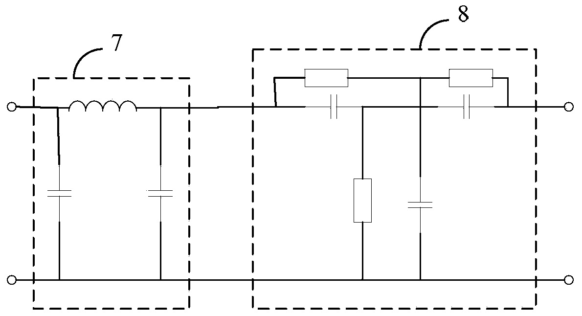 Direct current superposition method measurement circuit