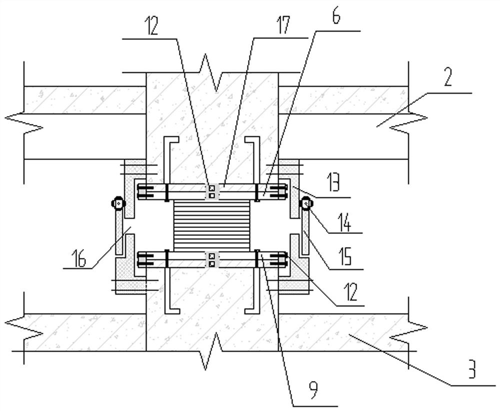 Non-disturbance replacement construction method for seismic isolation support of existing seismic isolation building