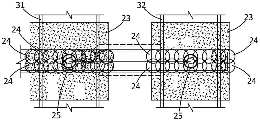 Construction method of strata reinforcement before shield cutterhead opening