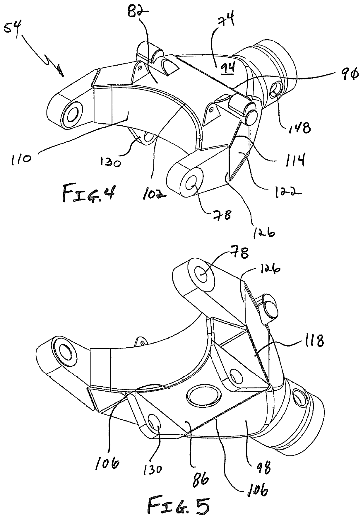 Dipper handle assembly for a power shovel