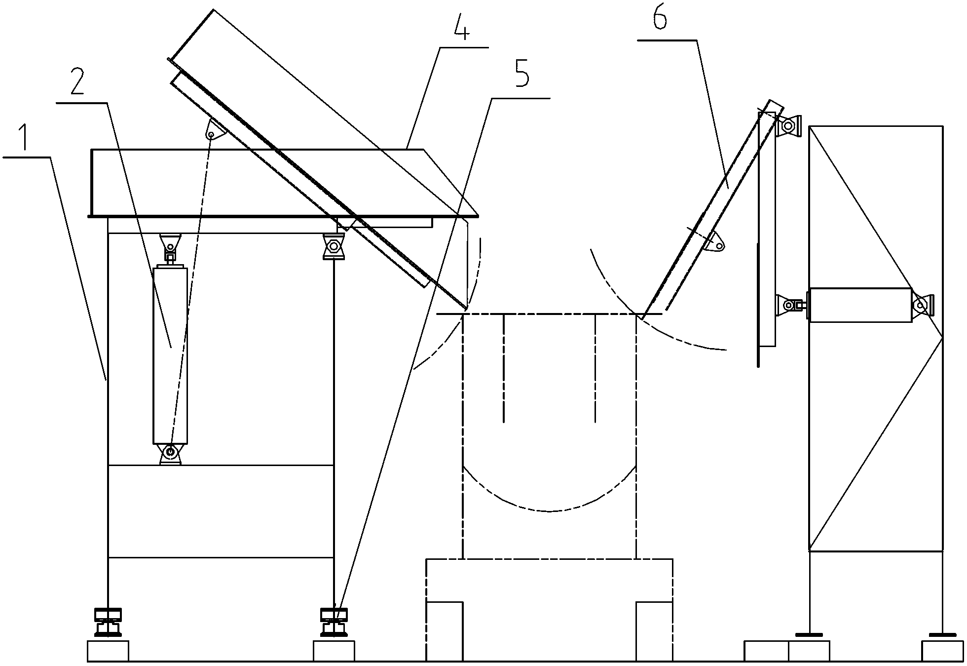 Scrap steel bucket loader