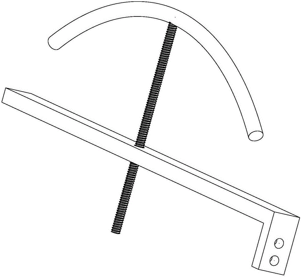 Material supporting device and method