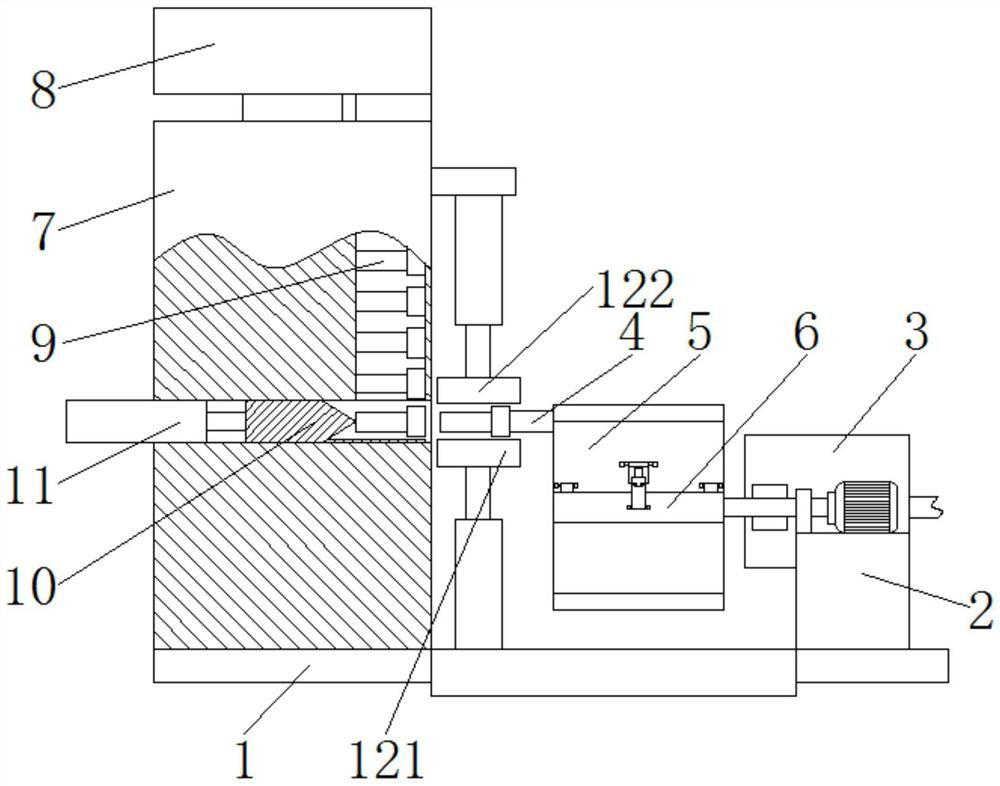 An automatic crimping machine for electronic components