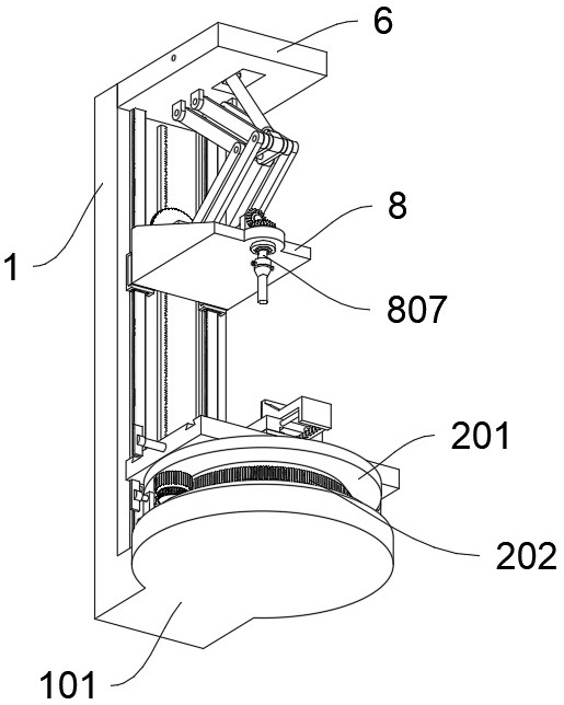 Three-dimensional automatic punching machine based on efficient precise numerical control