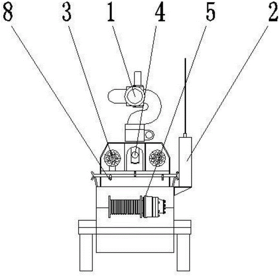 Crawler type fire-fighting robot and operating method therefor