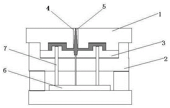 Temperature-controllable injection mold