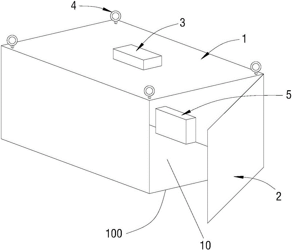 Unmanned aerial vehicle freight flying method based on intelligent nacelle and the intelligent nacelle