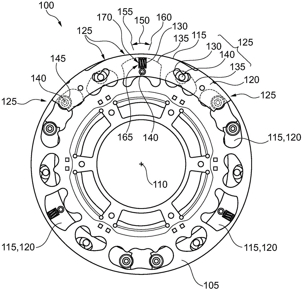 Centrifugal pendulum